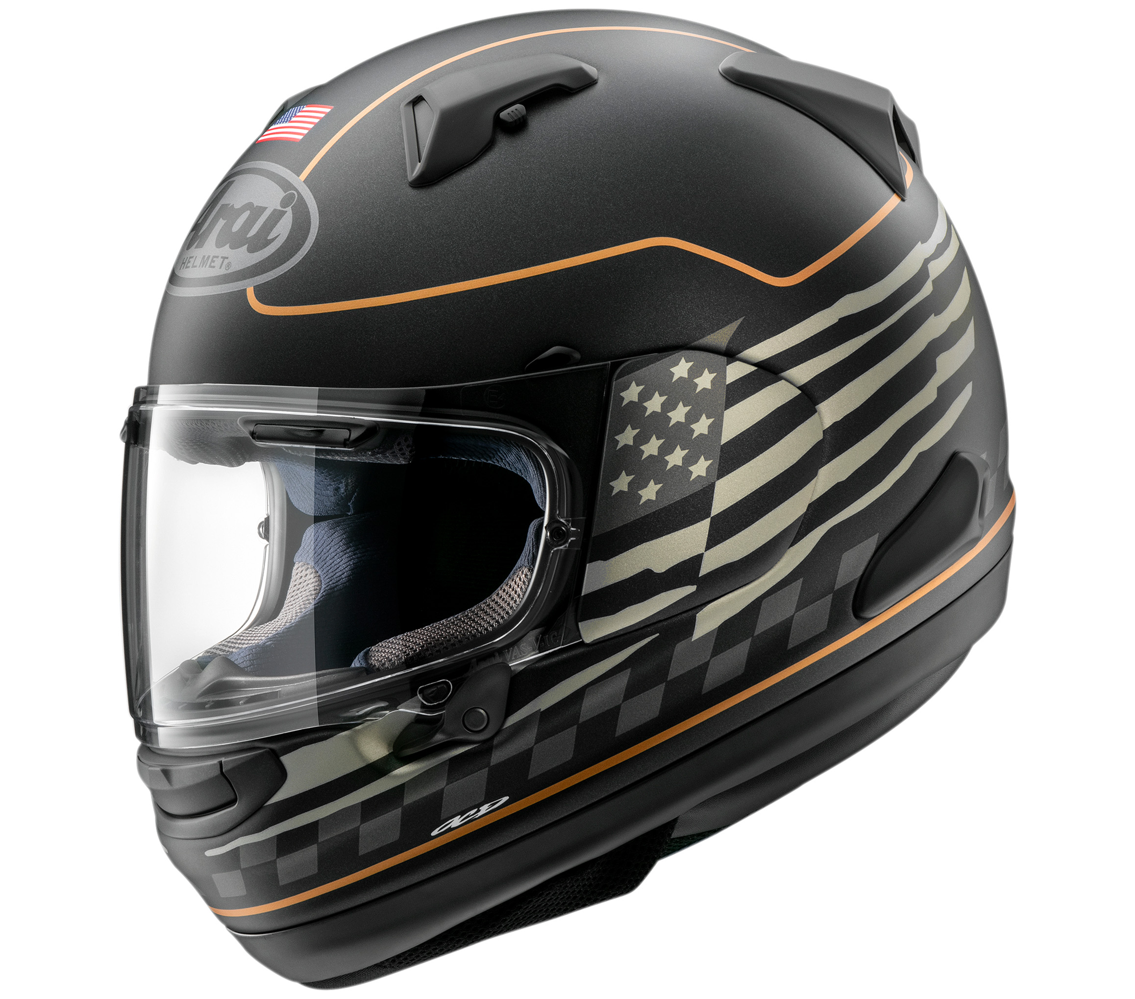 American flag best sale full face helmet